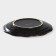 Serving porcelain magistro "Night Rain", 17.7 × 2.2 cm, black color