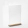 Table Tent A4, on the stand, Wood Base