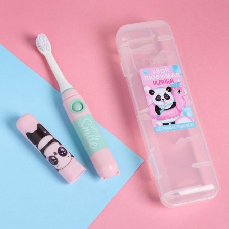 Electric toothbrush "Smile", 19.2 x 5.5 cm