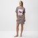 Night shirt female, lilac color, size 54