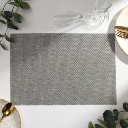 Napkin on the table of the share, central silver, 45*30cm