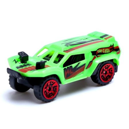 Metal machine, scale 1:64, mixing color, on the blister-9