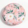Casket Metal Round "Flowers and Leaves" Packing 12 pcs 1.8x7x7 cm
