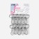 Metal carbine, 40 × 25 mm / 21 × 2 mm, 10 pcs, silver color