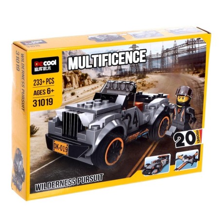 Block designer "Cabriolet", 20 assembly options, 233 details-7