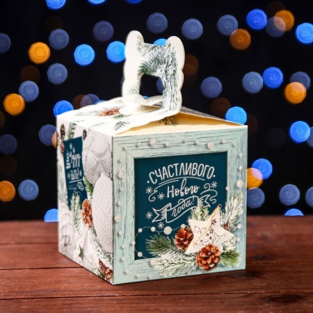 Gift box "Miracle to be!", 10.8 x 10.8 x 10.8 cm-1