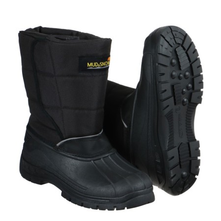 Combined winter boots (snowbuses), TEP+artificial fur, black color, size 41-1