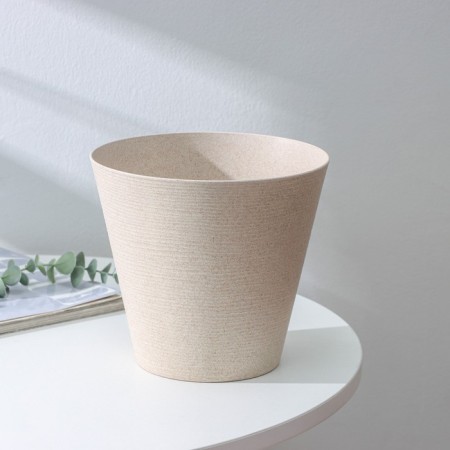 Kashpo with an insert "Pino Eco", 3 l, d = 19 cm, ivory color-1