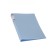 Folder with A4 clamp, 700 μm, root of 27 mm, calligrata top pastel, inner and end pocket, up to 180 sheets, heavenly