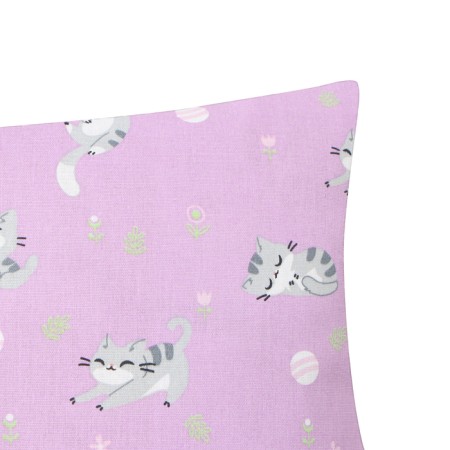 Pillowcase Ethel Funny Cat 50x70 cm, 100% cotton, calico-1