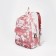 Young backpack from textiles on lightning, 3 pockets, pink color