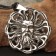 The amulet "Yarilo-Sole", metal pudter, art casting, d = 4 cm