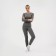 Women's thermal Bellard, kit: longshilv, leggings, size XS, gray