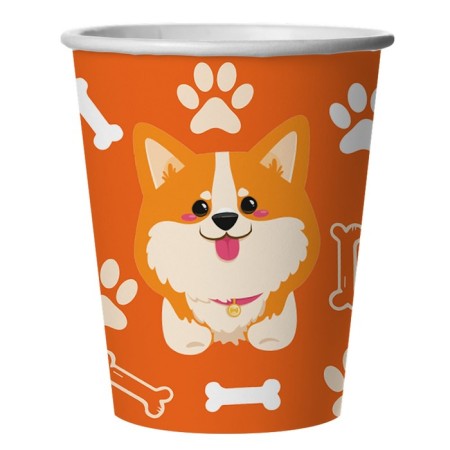 Corgi glass glass, in a set of 6 pcs., 250 ml