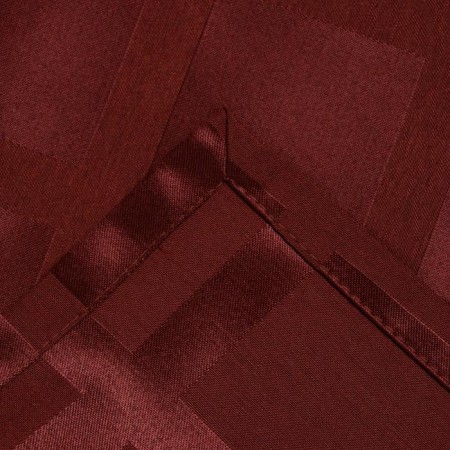 Great tablecloth GEOMETRY 150*220 +/- 3cm, central chocolate, pl. 192 g/m2, hl with VGMO-2