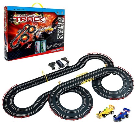 Super Racing Automobile Training, with 2 machines, control from a remote control