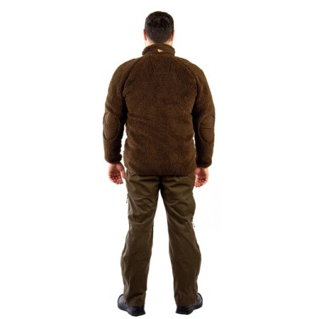 Men's sweatshirt Pride manchester, fleece, brown, rr 52-54 growth 170-176-4