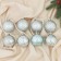 Set of balls plastic D-6 cm, 8 pcs "Malta"