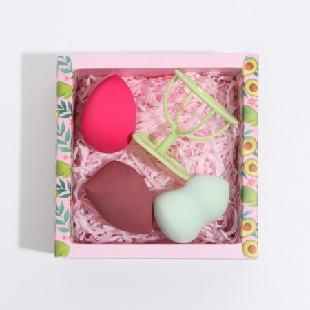 A set of sponge for makeup "Stuncting Avocado", 3 pcs-2