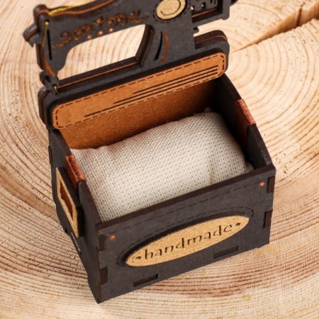 The needle of the souvenir "Sewing machine", MDF, oak-black, 7.5x5.5x12.5 cm-4
