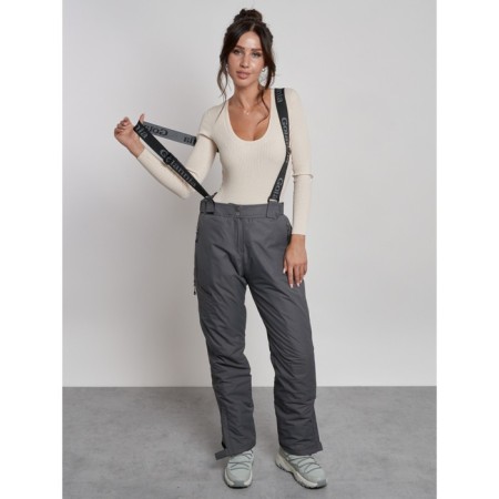 Semi -combinezone ski insulated female winter, size 46, color gray-15