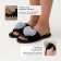 Women's slippers with an open nose size 40-41, the color is gray