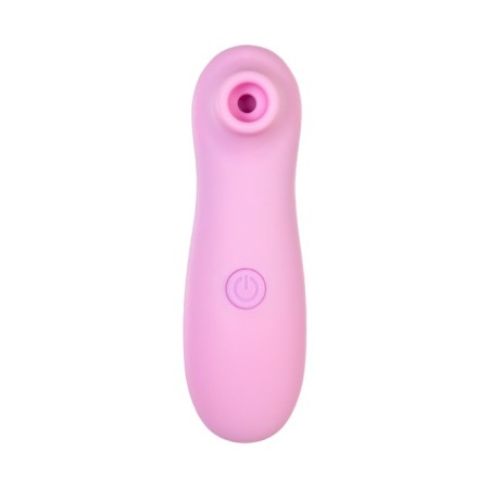 Vacuum-wave stimulator of the Eromantica Jummy clitoris, 12.5 cm, plastic, pink color-4