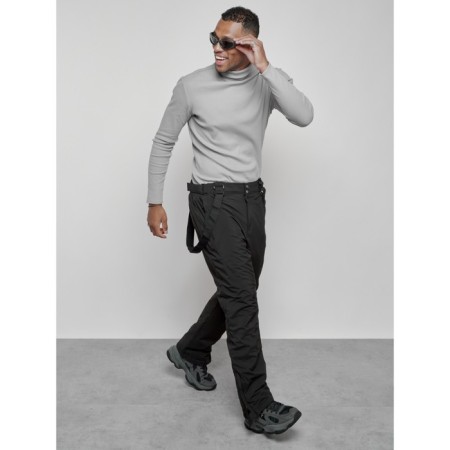 Semi -combinezone ski insulated male winter, size 52, black color-18