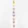 Stickers in the roll "Lovely animals", 500 pcs, 3.8 x 3.8 cm