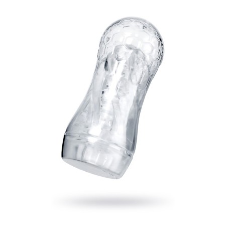 Masturbator A-TOYS JELF, ABS plastic, transparent, 18.5 cm
