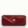 Pocket Key on the button, Textura, length 15 cm, ring, burgundy color