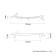 Cappio “branch” handle “branch” RSC009, m/o 128 mm, black color