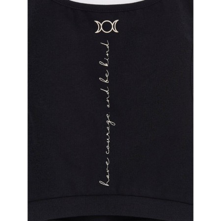 Bustier Female Contete Elegant Tatto Style, Size S, Black-Flower color-4