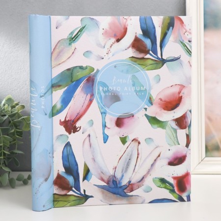 Photo album on 10 magnetic sheets 23x28 cm, int. spiral "Flora Art" bells