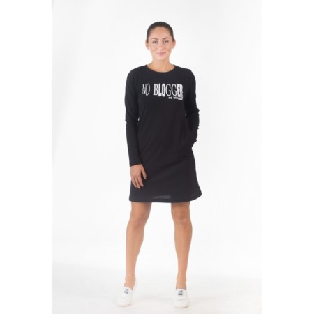 Women's tunic NO Blogger, size 48, black color