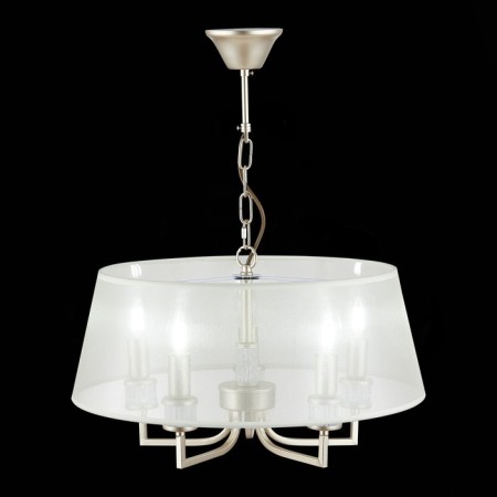 Suspended EVOLUCE lamp. Sle107513-05. Manila. 5x40 watts, E14, 50x50x70 cm, golden color-1