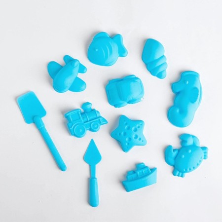 Models for modeling, 9 pcs. + 2 tools, color mix-5