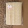 Knitted lace, 38 mm × 15 ± 1 m, beige color