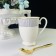 Lenardi Infanta mug, bone porcelain, 330 ml