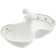 Double Menuet Solonka, Decor "Rose, Green Layer", 13 cm