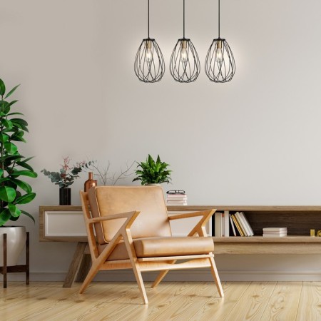 Suspended lamp Barrie E27x60W-4