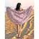 Pareo and beach rug "Many butterflies", d = 150 cm