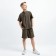 Set for a boy (shirt, shorts) minku color green, height 122