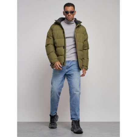 Sports Bologna Men's Winter, size 56, Khaki color-14