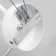 Bra "Laura" 1x60W E27 White, chrome 27x15x20cm