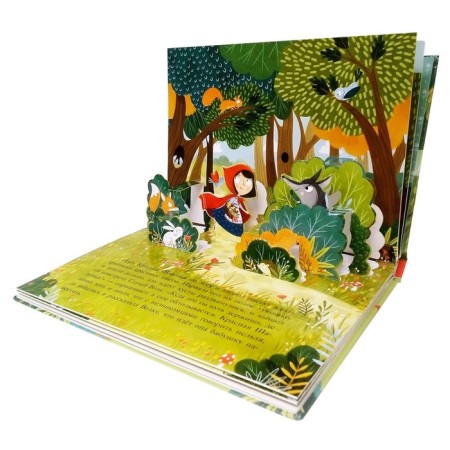 Little Red Riding Hood. Book-paranoramka-3