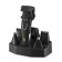 Trimmer KitFort KT-3134, for beard/mustache/nose, from battery, 5 nozzles, black