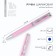 Metal pen "Best in the world", blue paste 1.0 mm