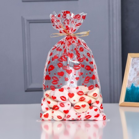 Package Packy BOPP, "Kisses" 20*35 cm