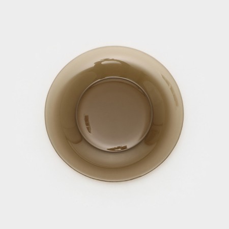 Dessert Glass Ambiente Eclips, D = 19.6 cm, brown color